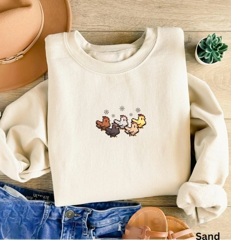 Kerst Kip Stardew Valley Sweat - Winter Clothing Stardew Valley recensie en prijs