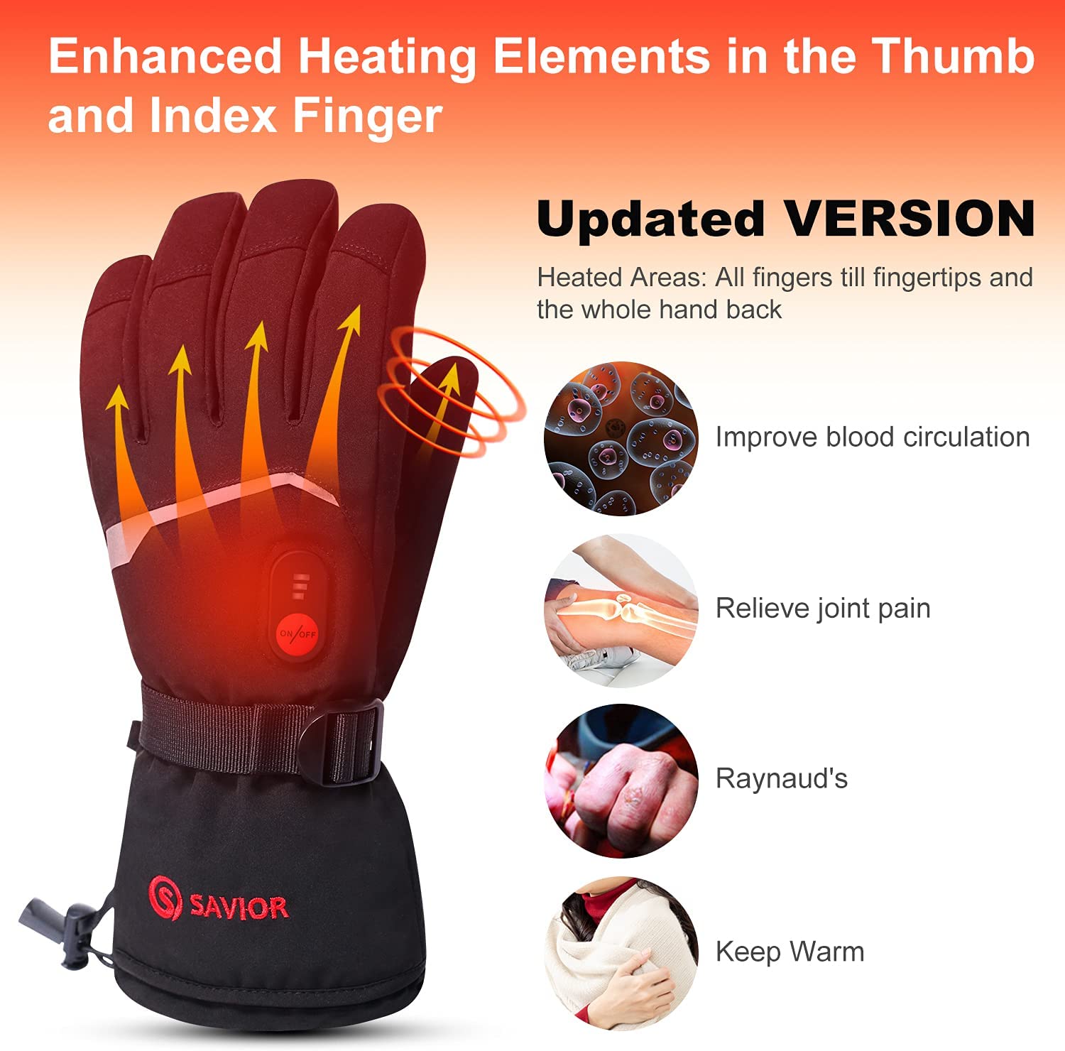 Sneeuw Hert Winter Verwarmde H - Heated Gloves Electric recensie en prijs