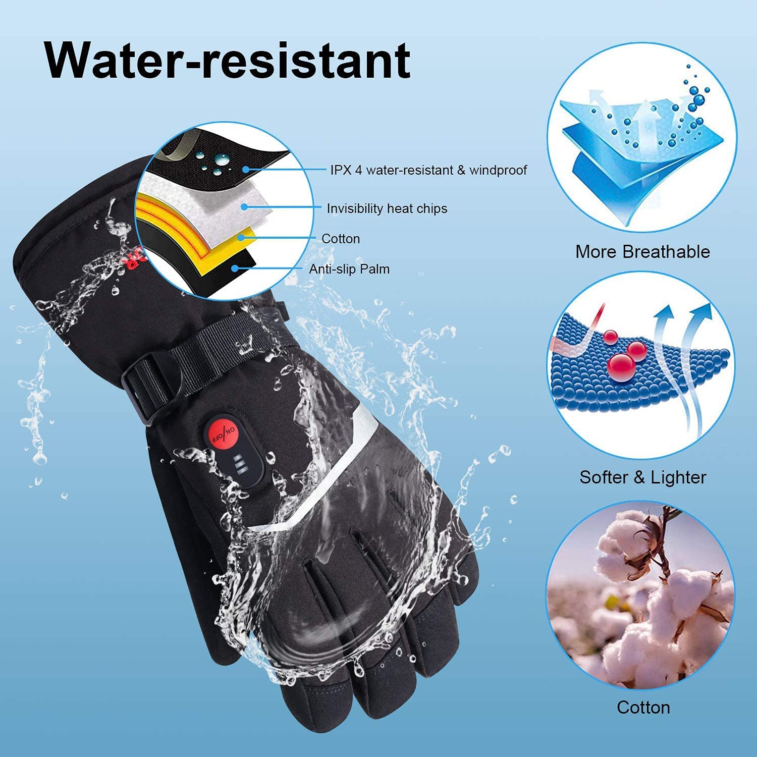 Sneeuw Hert Winter Verwarmde H - Heated Gloves Electric recensie en prijs