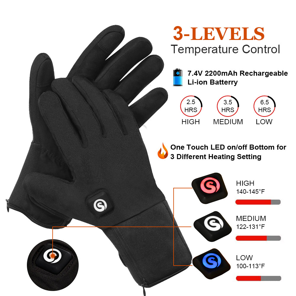 Winter Elektrisch Verwarmde Ha - Heated Gloves Electric recensie en prijs