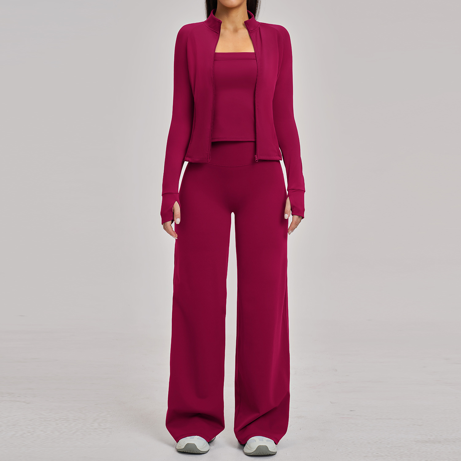 Yogaset Dames Sportoutfits 2/3 - Winter Clothing Logos recensie en prijs