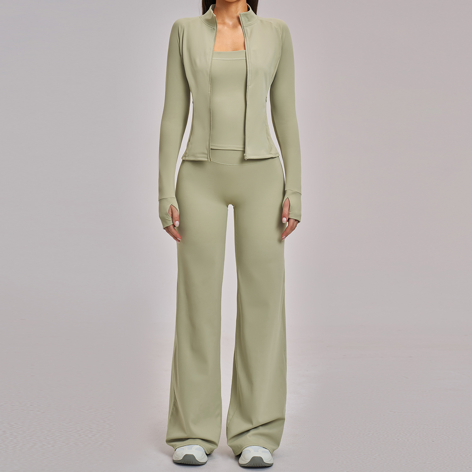 Yogaset Dames Sportoutfits 2/3 - Winter Clothing Logos recensie en prijs