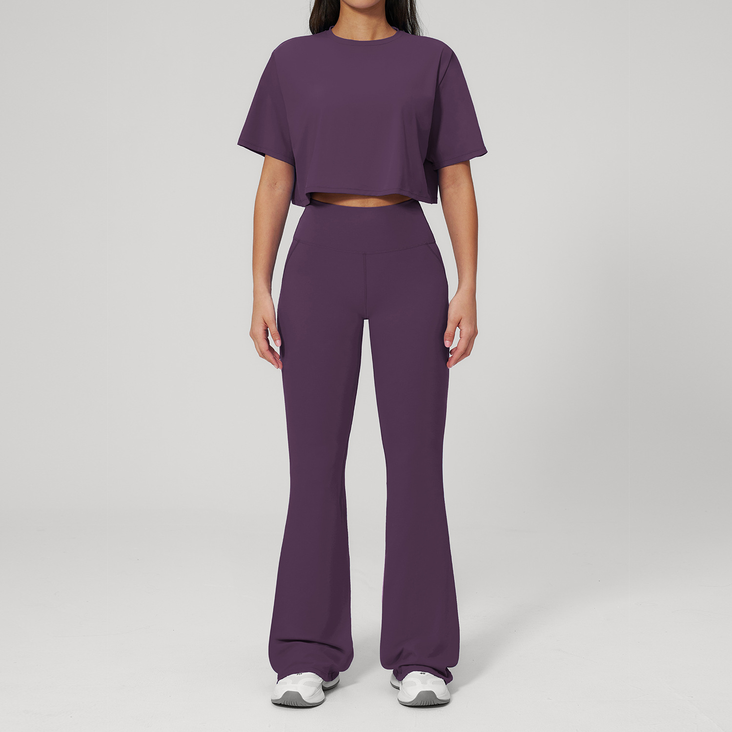 2-delige yogaset sportoutfit g - Winter Clothing Logos recensie en prijs