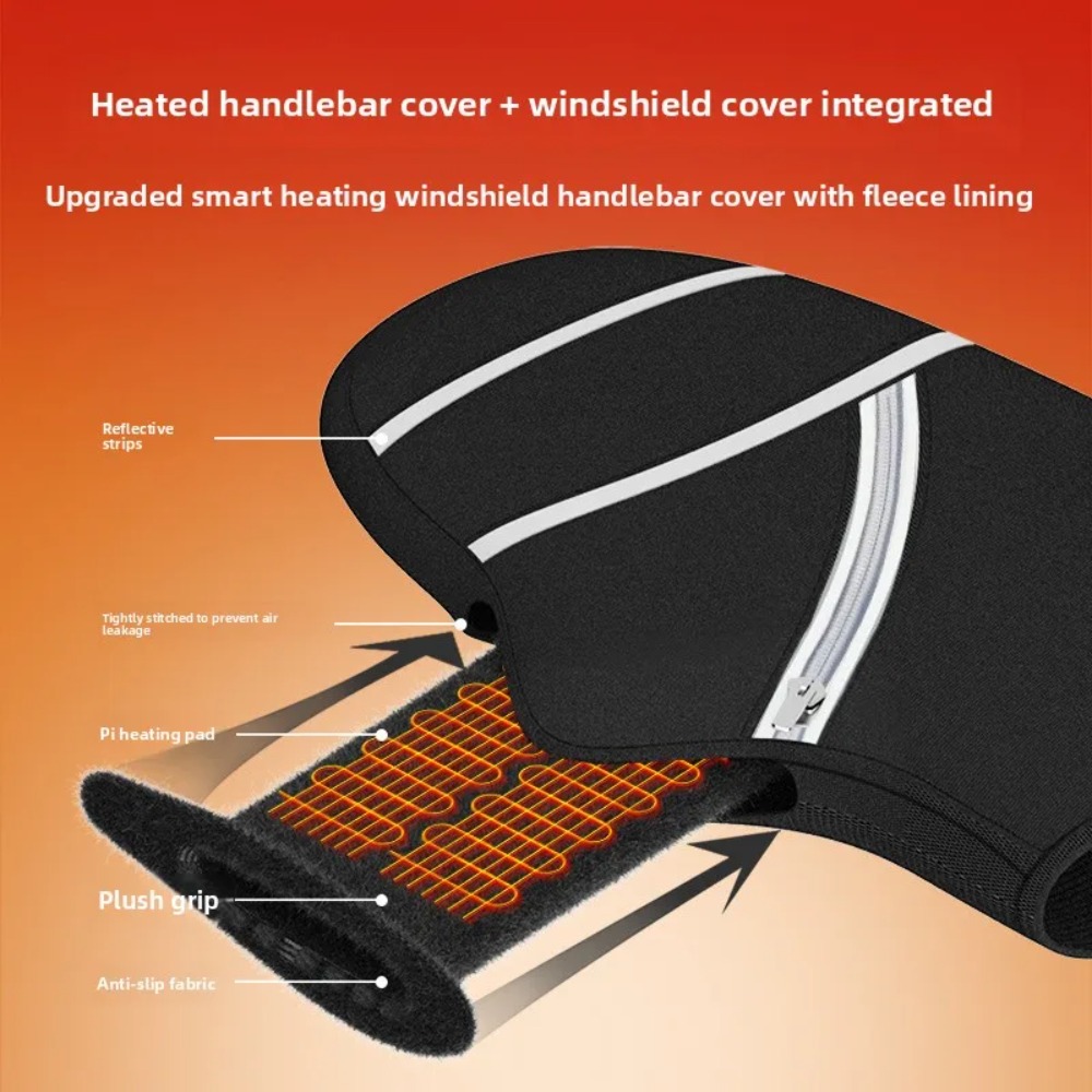 Motorstuurhoezen Winter verwar - Heated Gloves Electric recensie en prijs